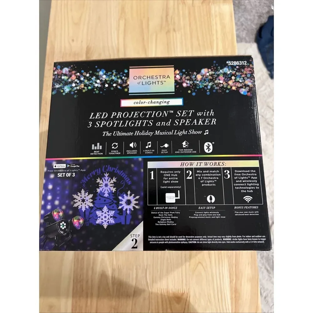 Gemmy orchestra lights